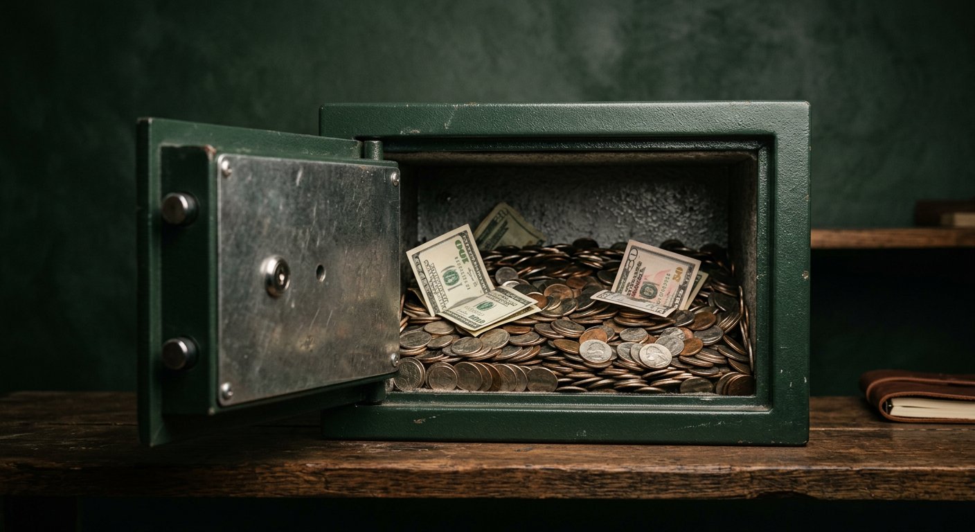 Emergency fund savings safe